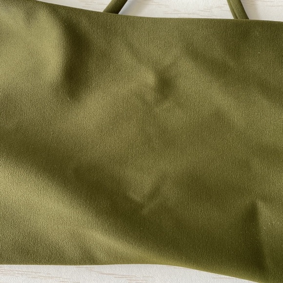 JADE Swim Womens Bandeau Asymmetrical Bikini Swim Top - Picture 8 of 13